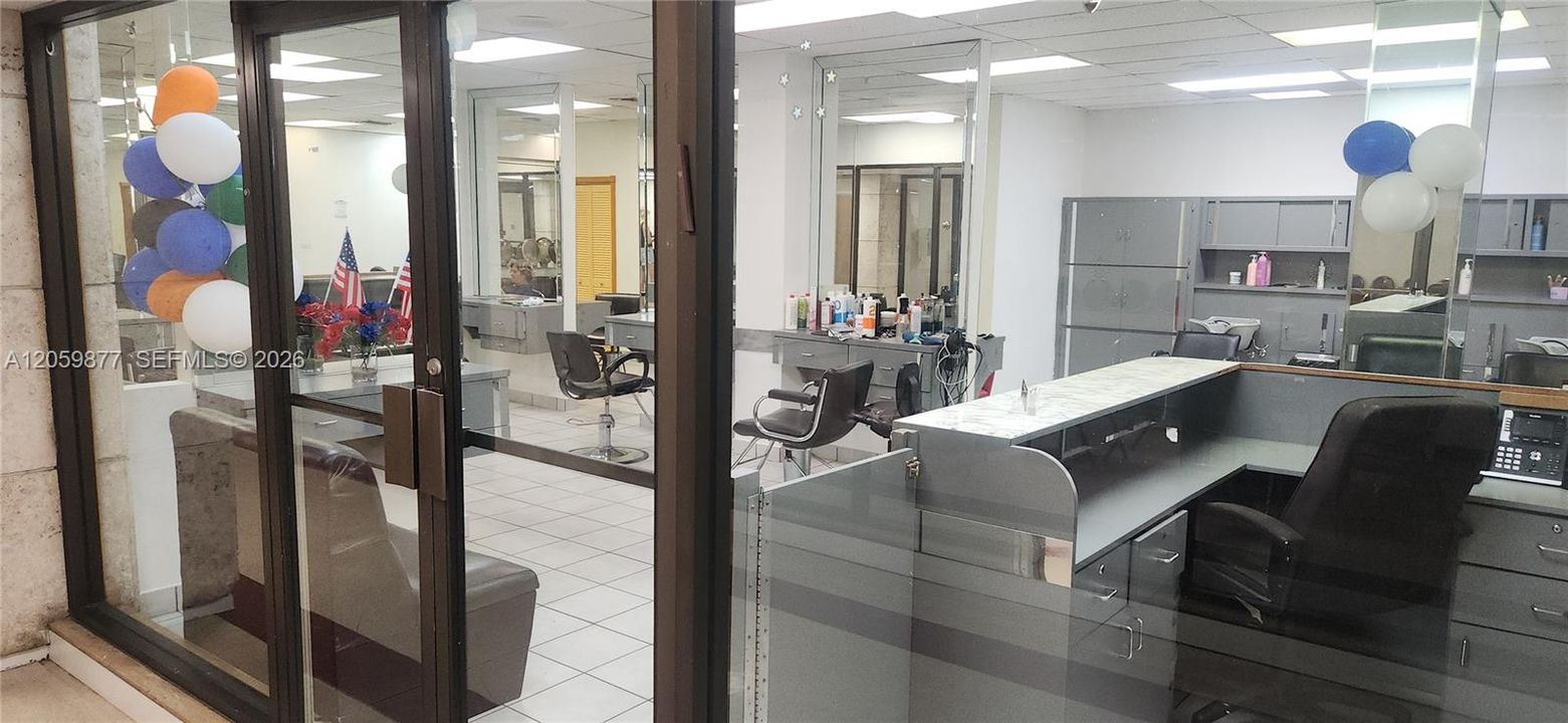 onsite in your bldg. awesome beauty salon