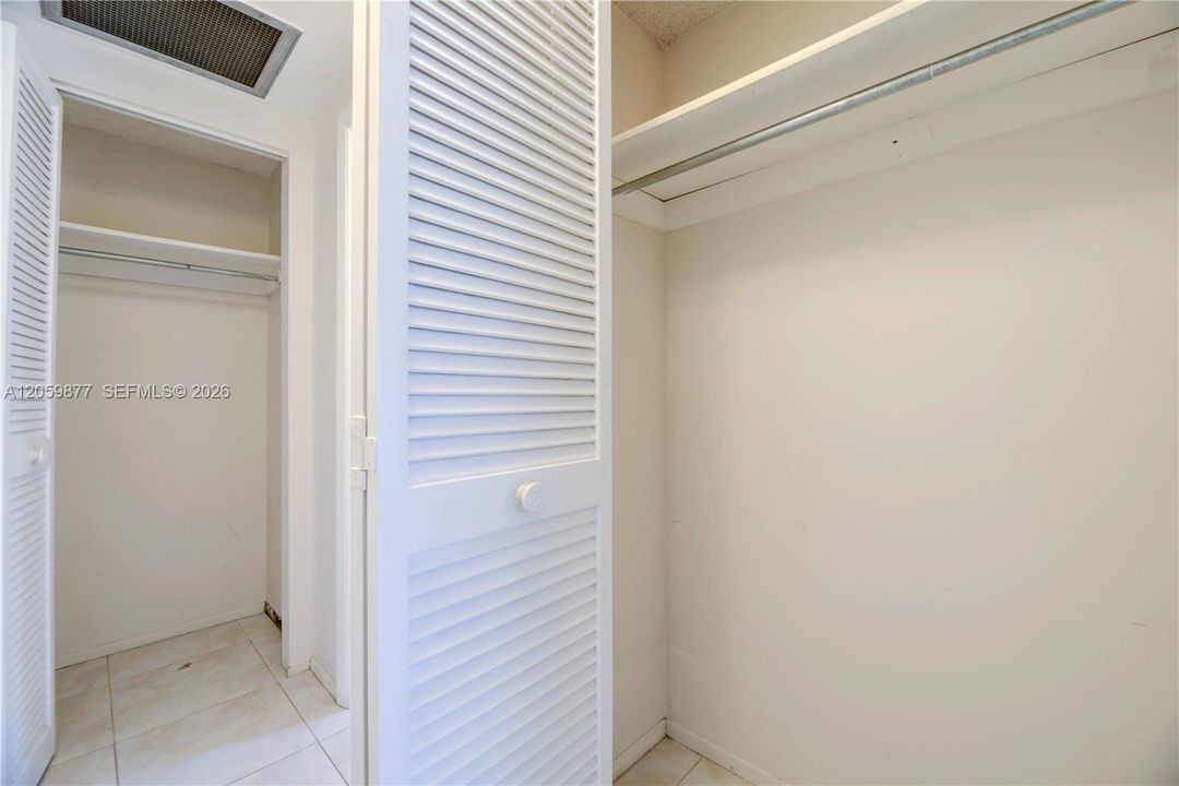 3 more closets or be more creative put murphy bed in or other
