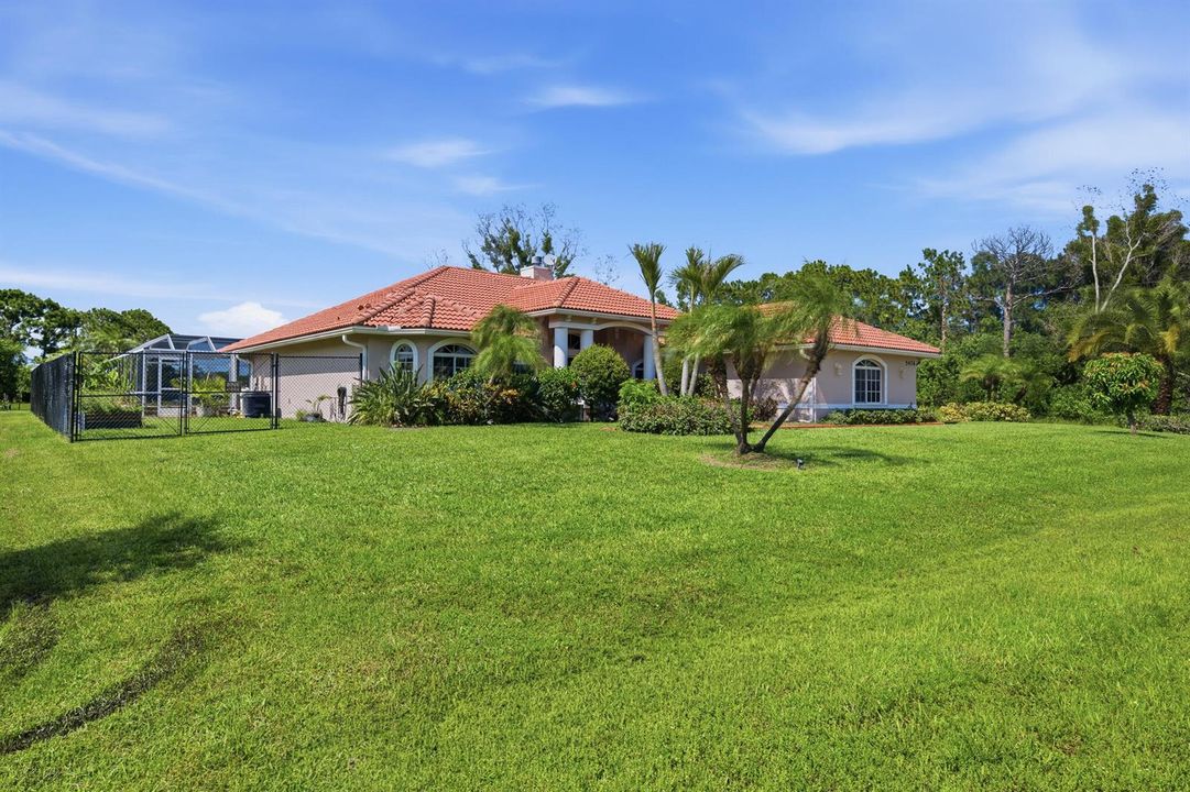Front side yard