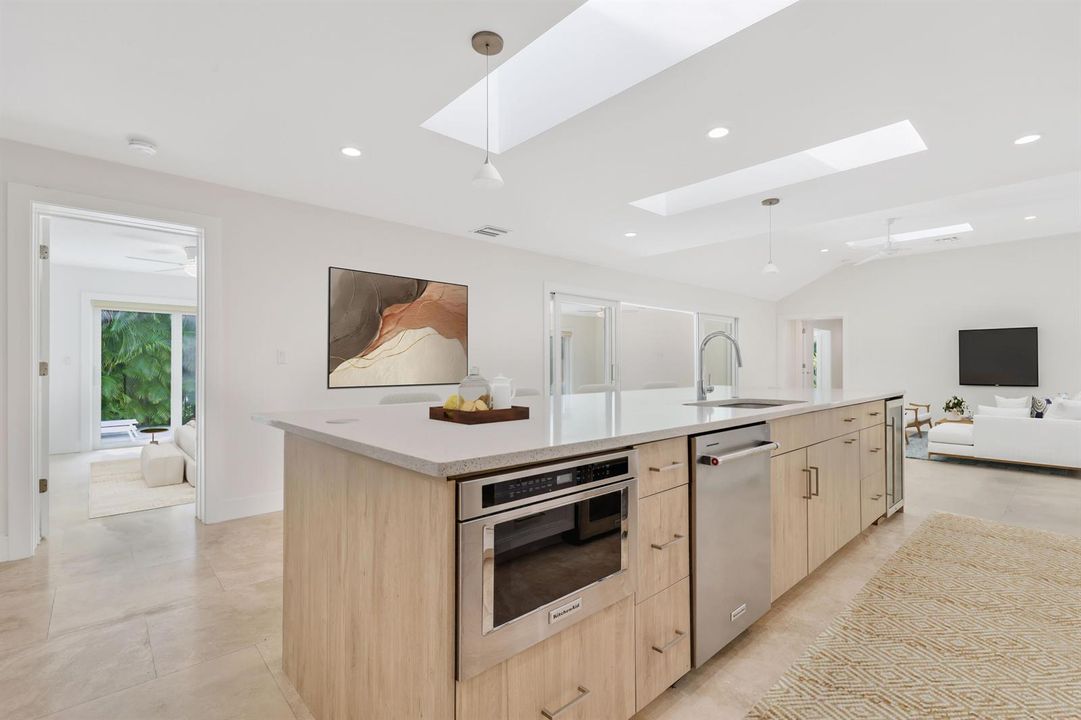 Kitchen Virtually Staged