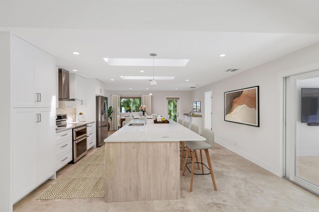 Kitchen Virtually Staged