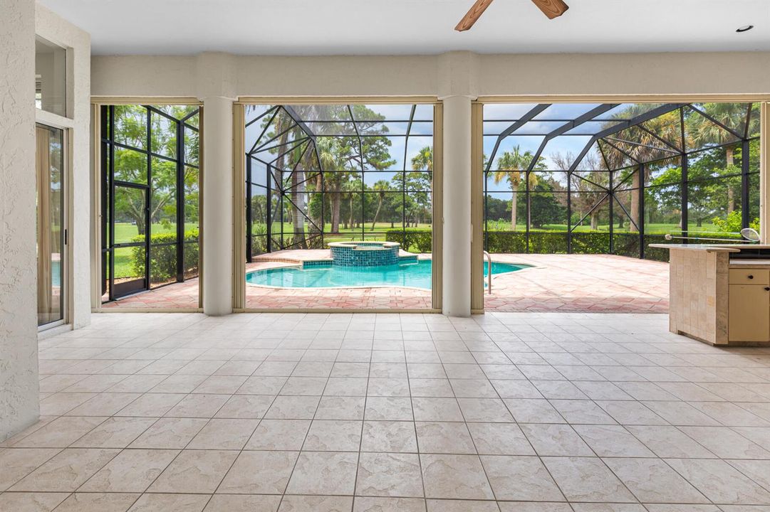Enormous covered porch