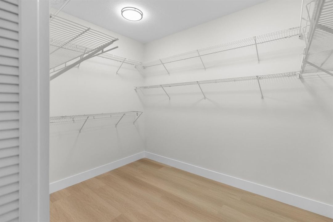 Master bedroom closet