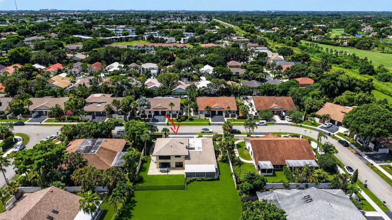Aerial - 2833 SW 6 St. Delray Bch