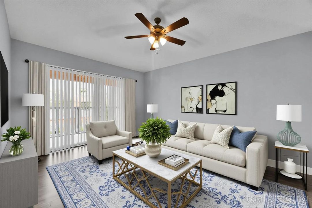 10 301 living room staged