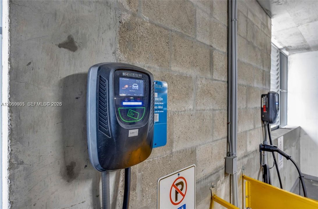 Electric Vehicle Charging Station Available