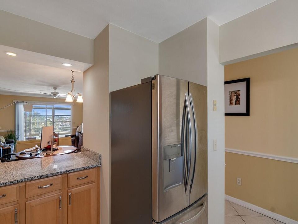VIEW FROM KITCHEN TO GREAT ROOM