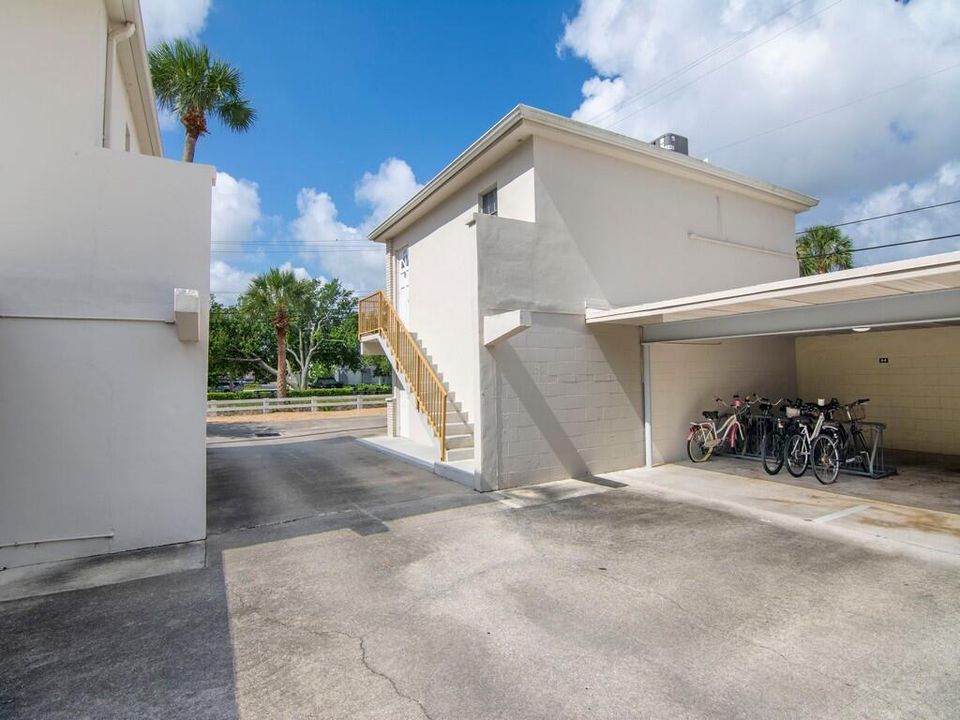 COVERED RESERVED PARKING SPOT