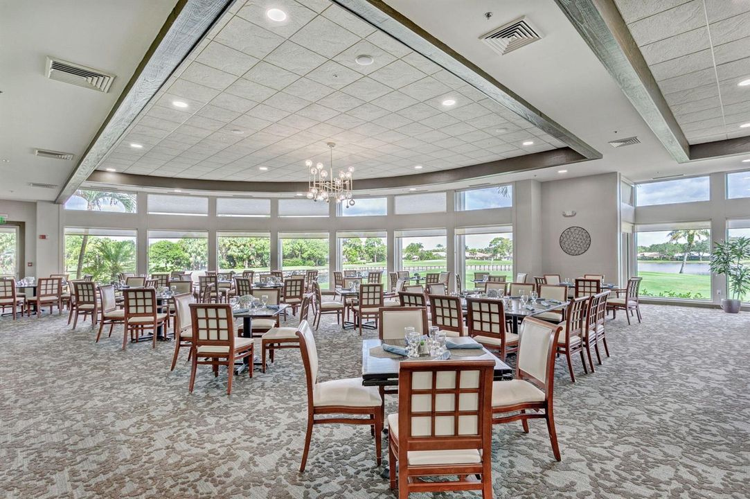 east club house dining room