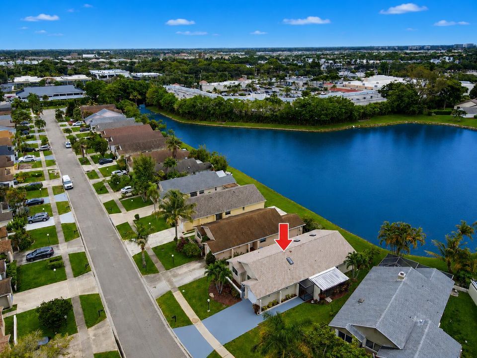 Aerial view Pine Springs
