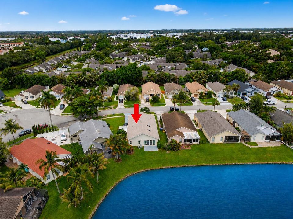 Aerial view Pine Springs