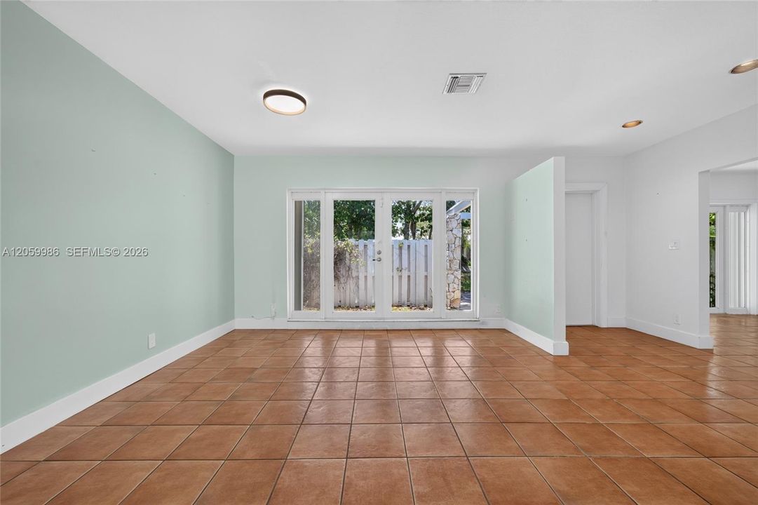 A variety of living spaces which can be used as living room or dining room, or whatever you want!