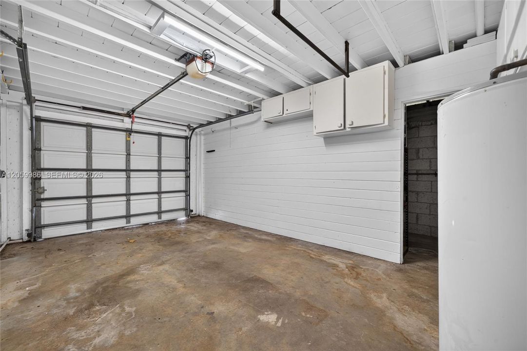 1 car garage
