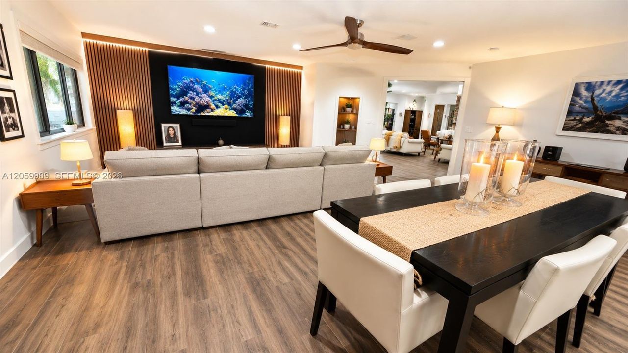 Media/family room (Full set of professional photos to come)