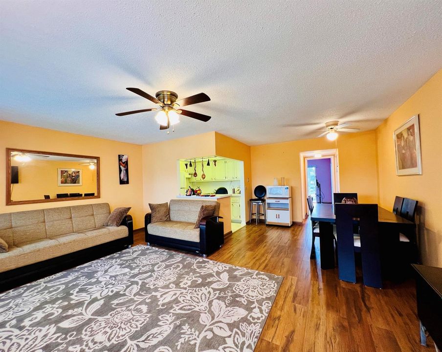 Spacious Living and DIning Area