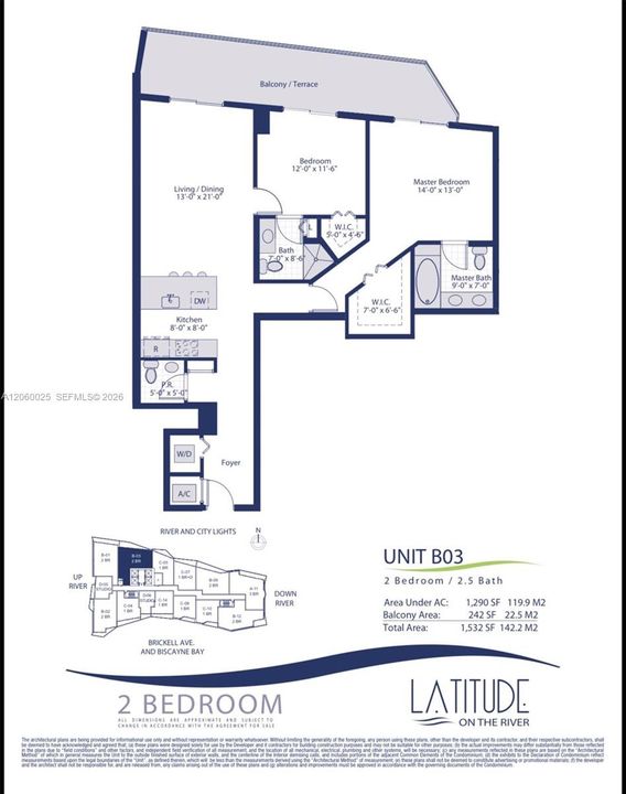 For Rent: $4,200 (2 beds, 2 baths, 1290 Square Feet)