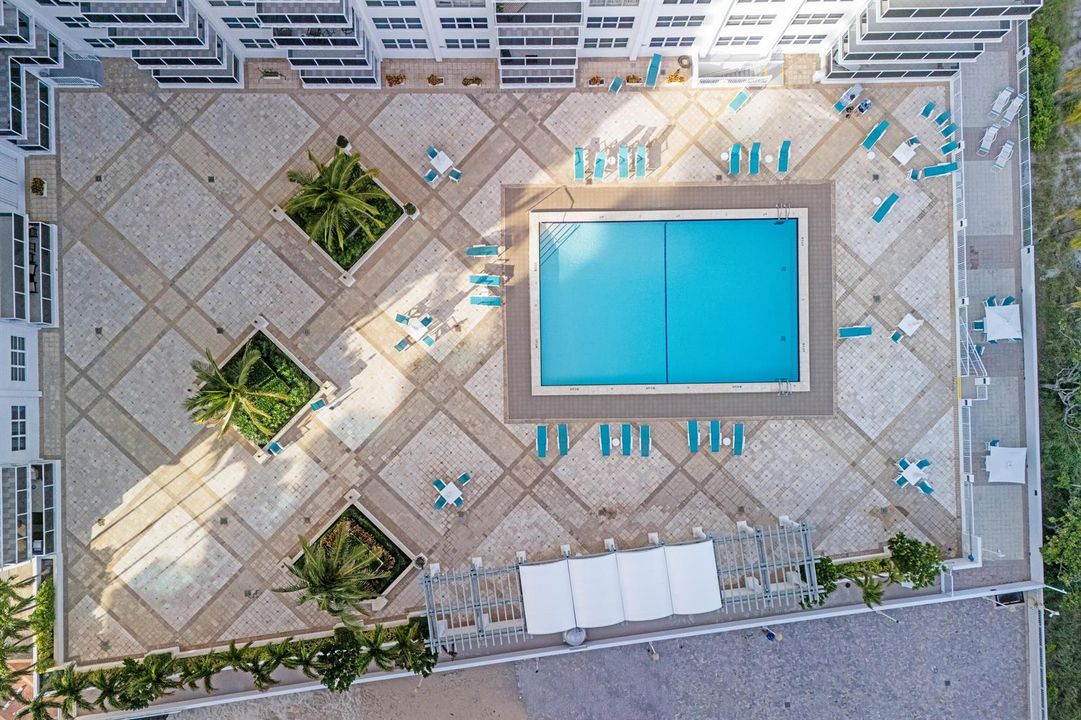 playa del sol pool aerial 2