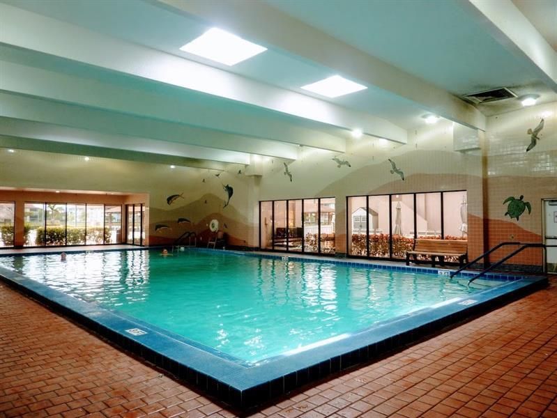 heated pool