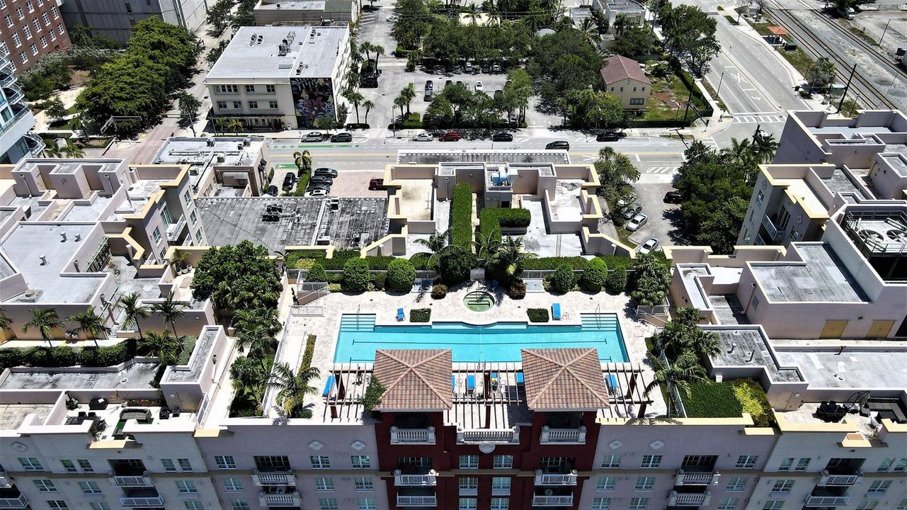 Aerial View of Rooftop