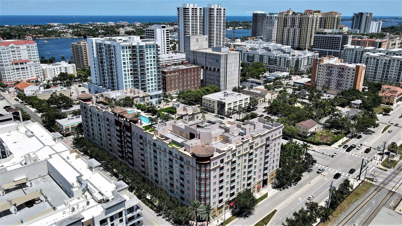 East Aerial View