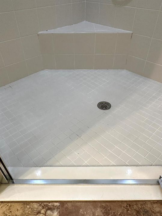 Easy walk-in shower
