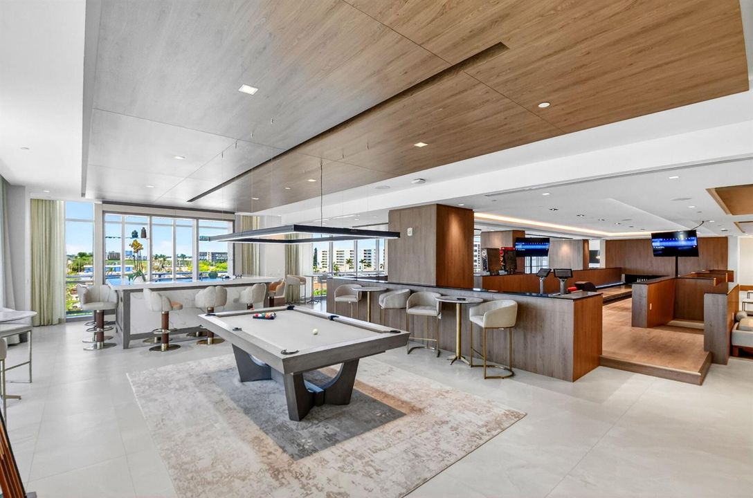 Amenities . Game Room