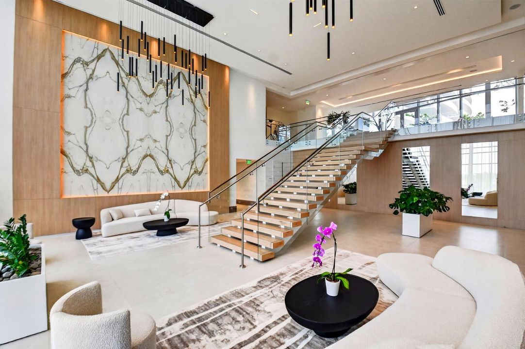 Amenities . Fifth Floor Lobby