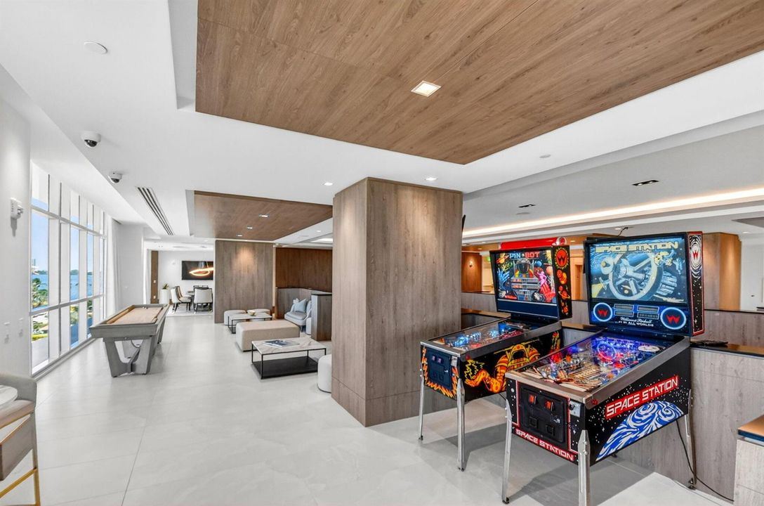 Amenities . Game Room