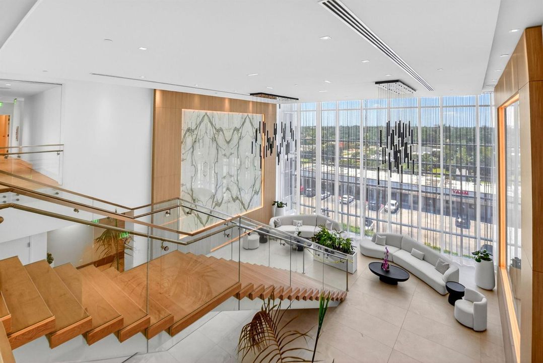 Amenities . Fifth Floor Lobby