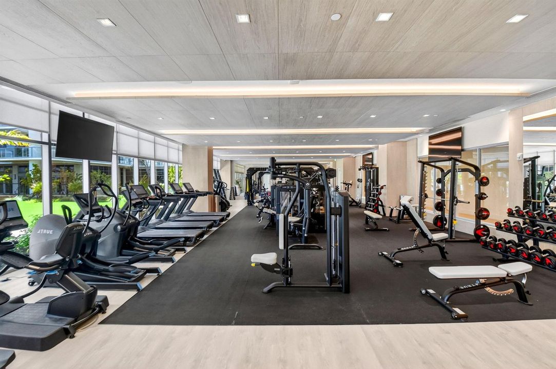 Amenities . Fitness Center