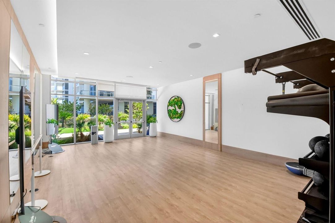 Amenities . Yoga Room