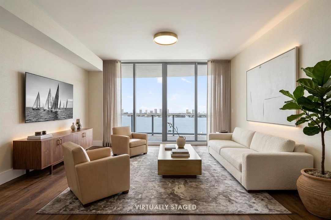 Living Area - Virtually Staged
