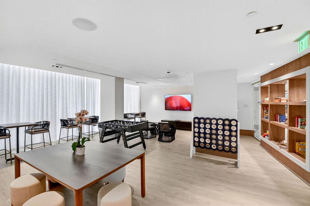 Amenities . Game Room