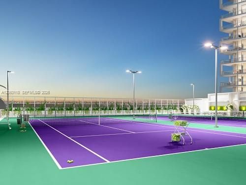 TENNIS COURTS