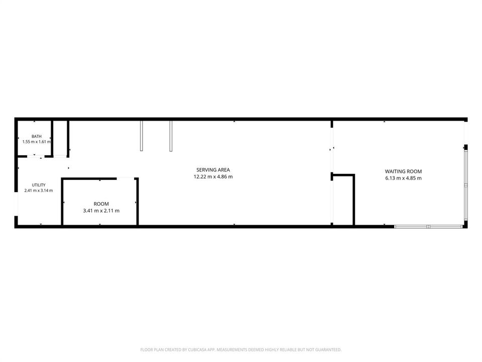 2D Floor Plan for 257 N University Dr