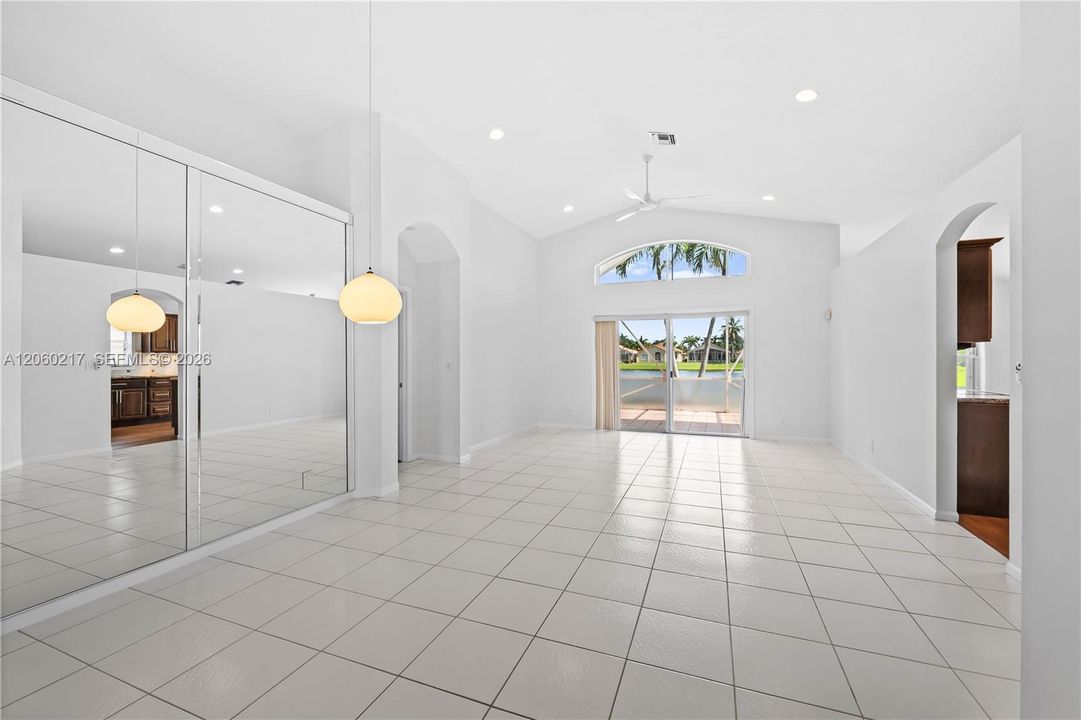 Dining and Living Area
