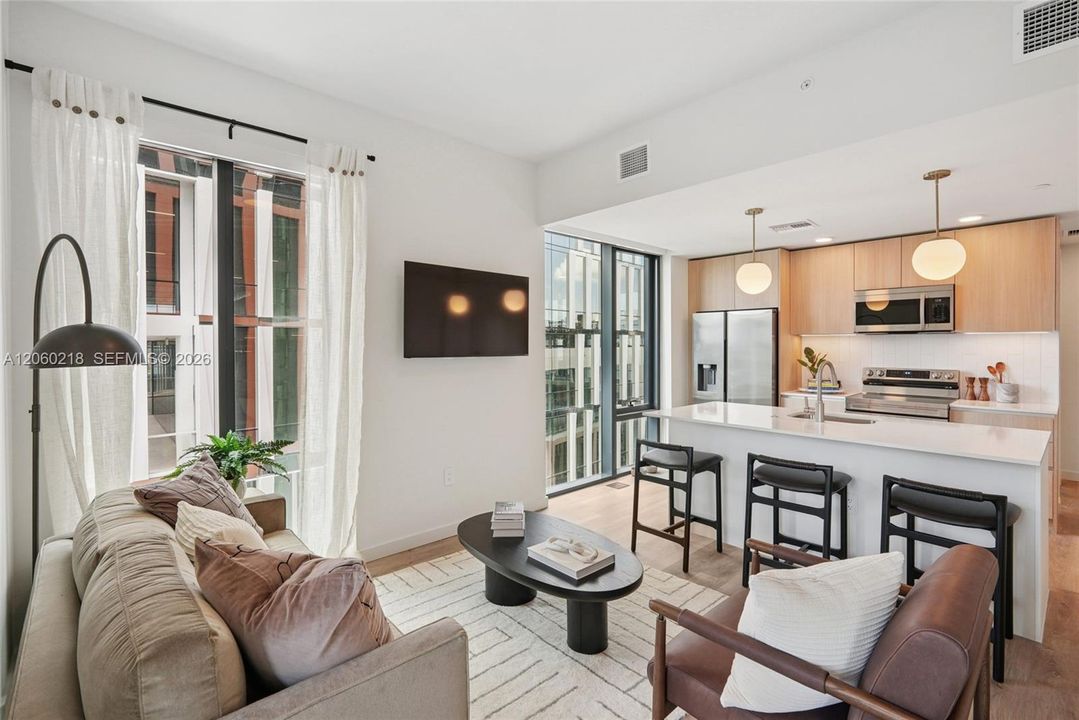 В аренду: $4,692 (2 спален, 2 ванн, 1104 Квадратных фут)