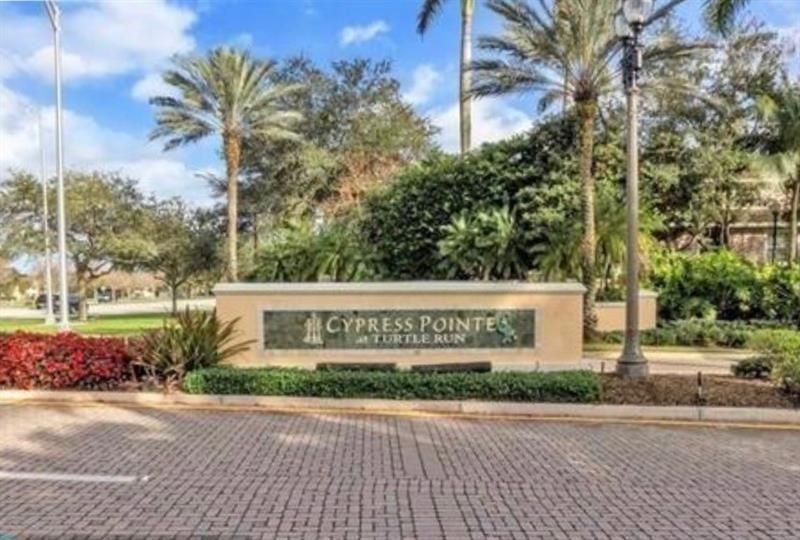 Cypress pointe sign