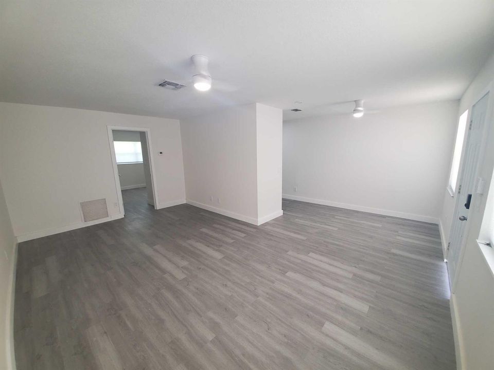 Main living to Kitchen