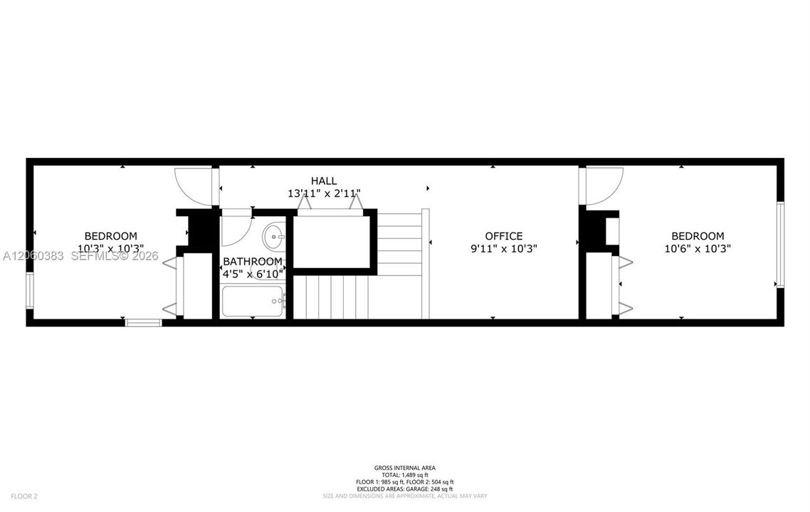 На продажу: $559,000 (3 спален, 2 ванн, 1668 Квадратных фут)