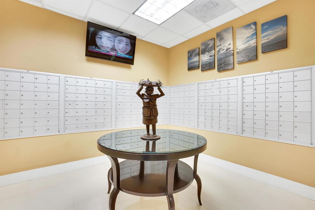 Mail room