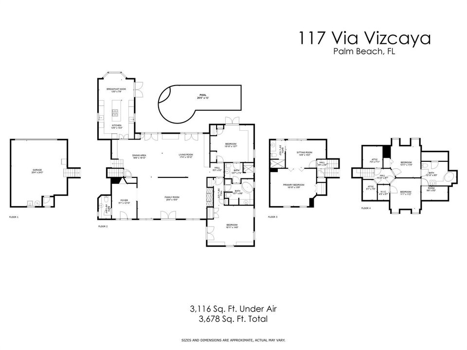 117 Via Vizcaya Floor Plan (1) pool