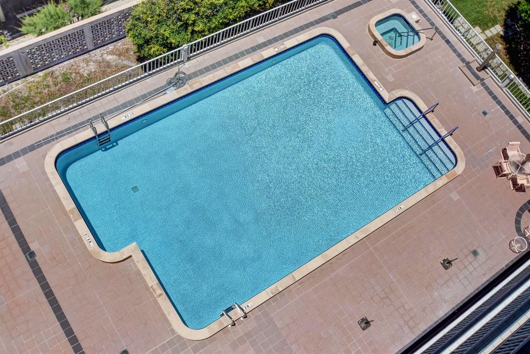 villa pool view