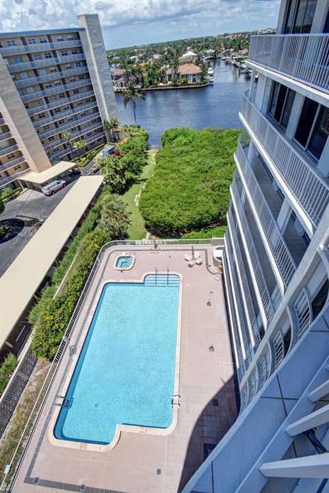 pool view
