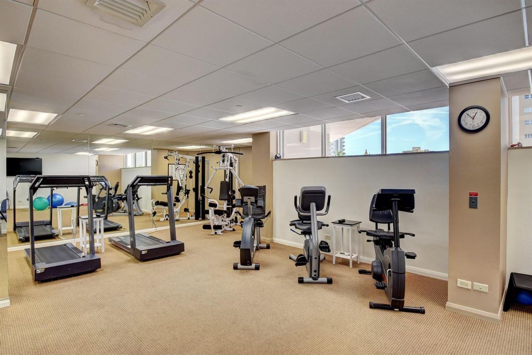 fitness center