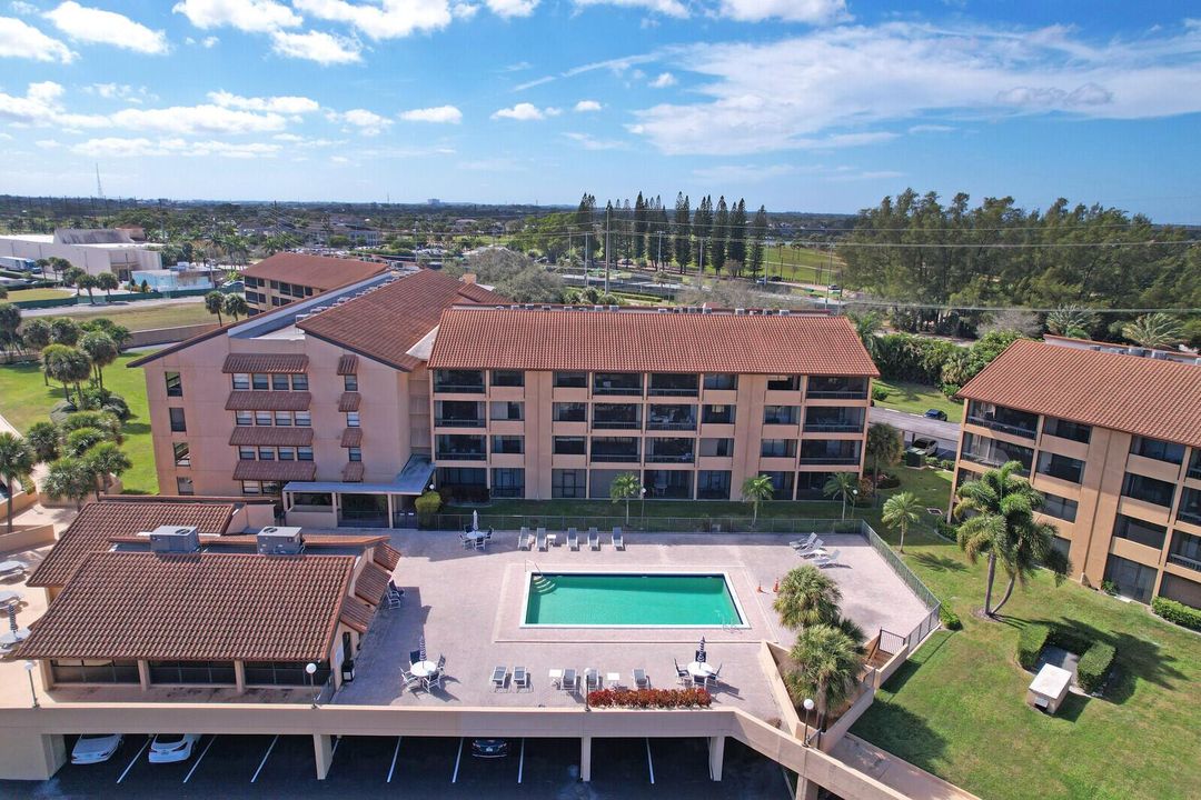 Aerial of Pool and Clubhouse