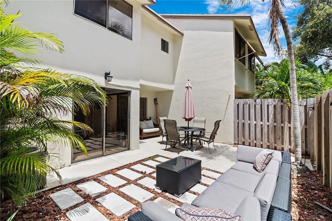 Back Patio