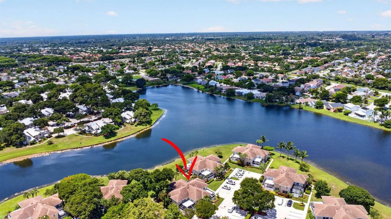 Aerial Waterfront View