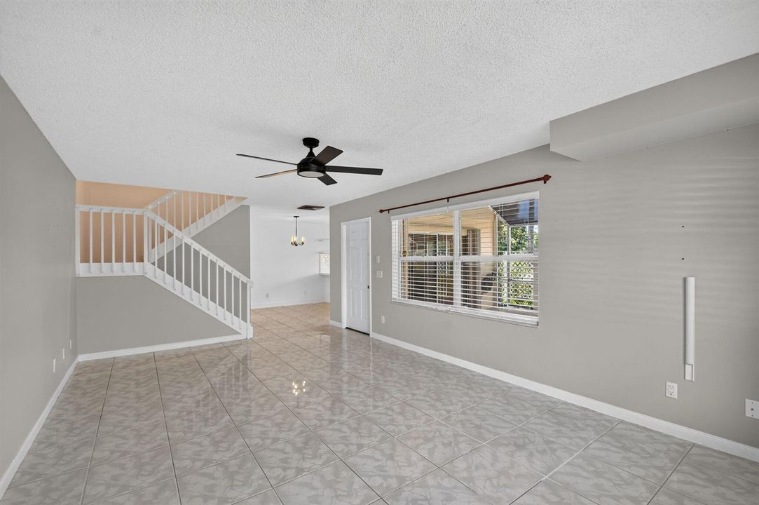 Living Room & Staircase