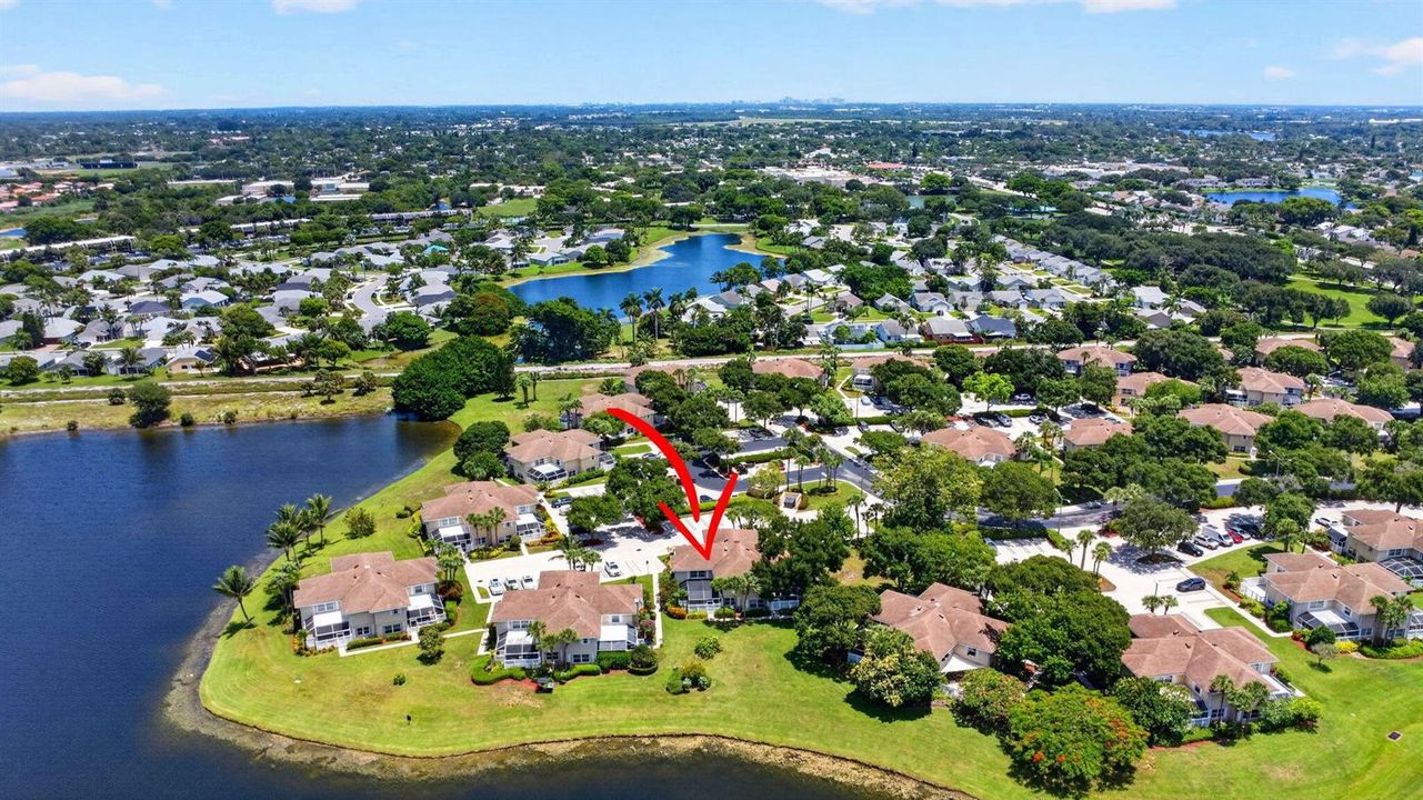 Aerial Neighborhood View